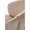 Стул HALMAR K533 капучино/черный, поворотный